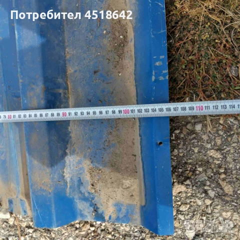 Двустранно боядисана втора употреба гофрирана ламарина за покрив, снимка 7 - Строителни материали - 51947436