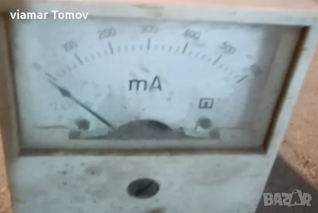 Амперметри обхват 600мА, снимка 1