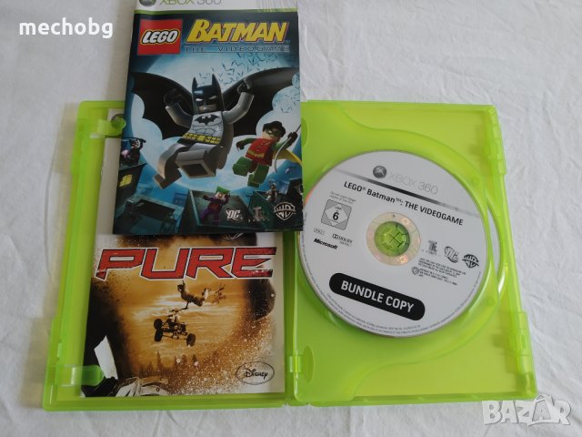 Lego Batman / Pure Double Pack за xbox 360/xbox one, снимка 3 - Игри за Xbox - 28901460
