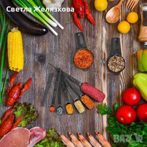 Комплект мерителни лъжици, снимка 9 - Аксесоари за кухня - 43516390