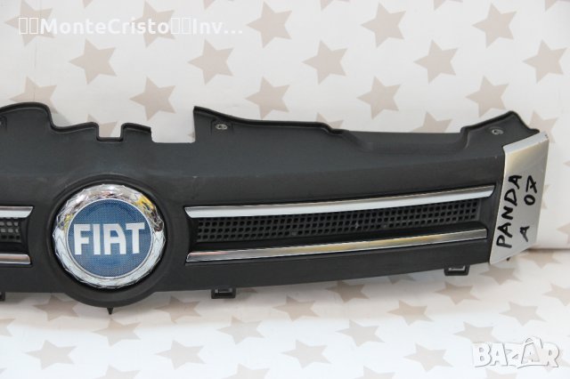 Предна решетка Fiat Panda (2003-2012г.) предна емблема Фиат Панда / 735363745, снимка 3 - Части - 32969648
