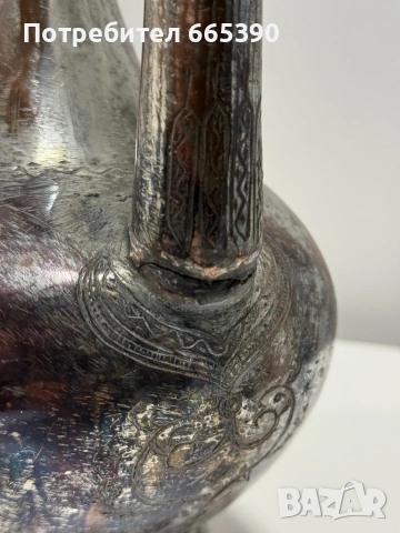 Старинен ибрик , снимка 6 - Антикварни и старинни предмети - 53480012