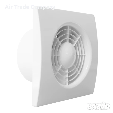 QS/ Ø150 -Вентилатор за баня с клапа