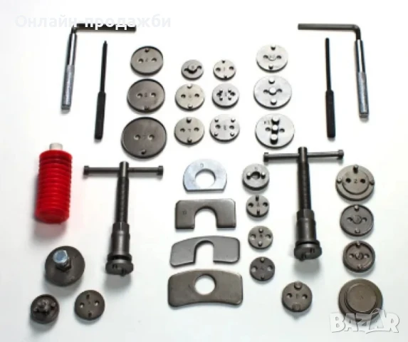 Комплект инструменти за смяна на накладки - 35 части, снимка 3 - Аксесоари и консумативи - 50453313