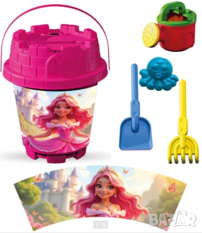 Голяма кофичка за пясък, с лейка, снимка 3 - Други - 52060221