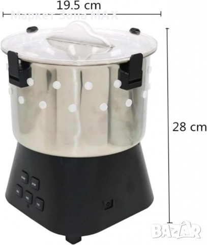 Машина за скубане на пъдпъдъци 12V, 220V 15W, снимка 2 - Други машини и части - 52968202