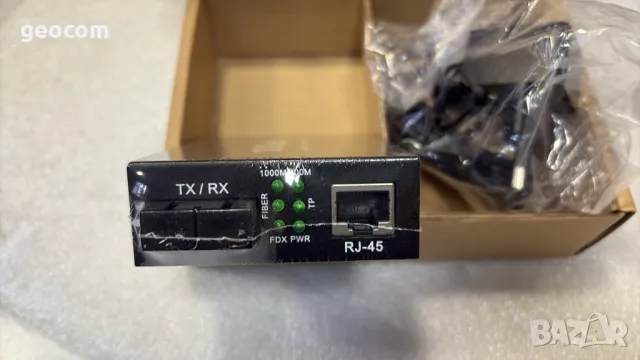 GT-G0101-SC20 нов 1.25G Media converter,Bulid-in SC Transceiver, SMF, 20-km, снимка 3 - Мрежови адаптери - 49539124