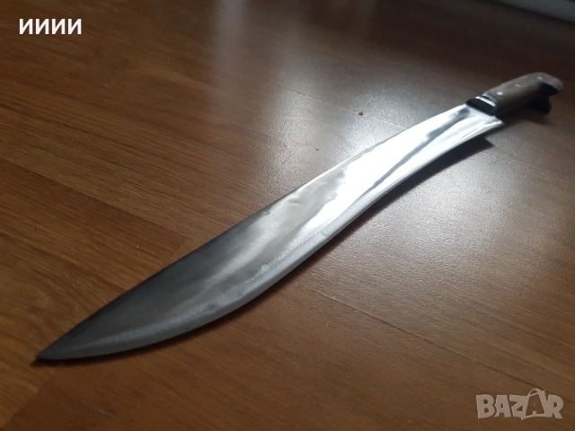 Каракулак ятагановиден нож, снимка 2 - Антикварни и старинни предмети - 52605684