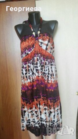 Нова рокля с колие 👗🎀 M,M/L👗🎀 арт.020, снимка 1