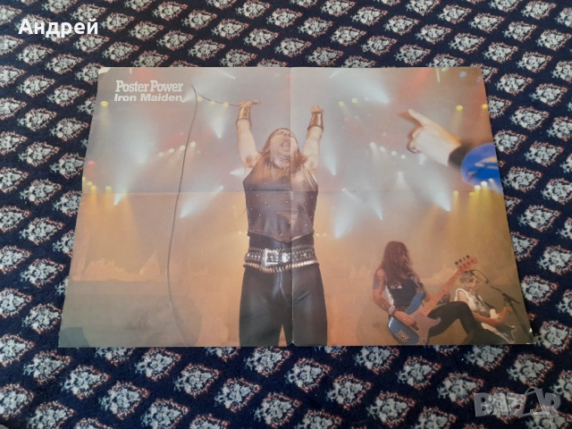 Стар плакат Iron Maden,Ozzy