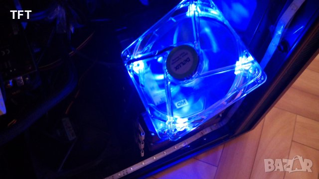 Вентилатори Delux 120mm blue led
