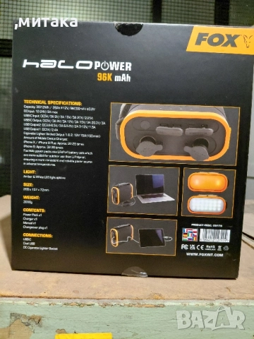 fox halo power bank , снимка 3 - Външни батерии - 52303376