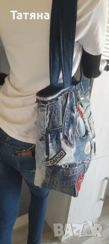 Чанта ръчна изработка, снимка 5 - Чанти - 51055849