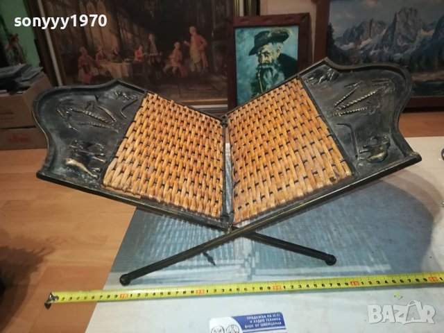 АНТИКА МЕТАЛ РАТАН 1801241305, снимка 9 - Антикварни и старинни предмети - 43864896
