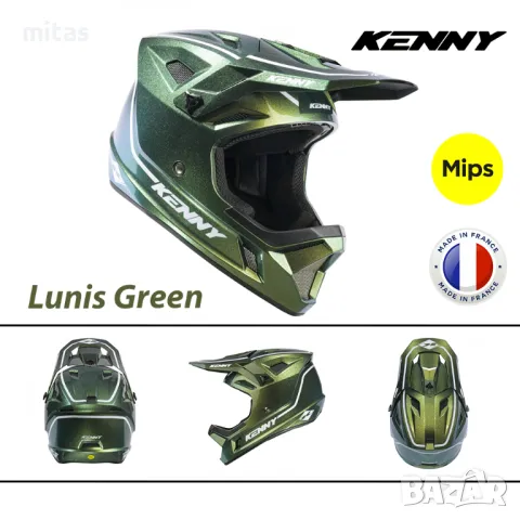 Кросова каска KENNY DECADE 2025, Full Face, Защита MIPS - ФРАНЦИЯ, снимка 3 - Аксесоари за велосипеди - 48316574