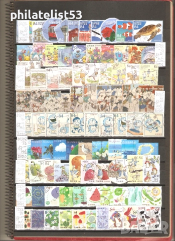 Япония-след-2000г.клеймо-пълни серии-Лот-7