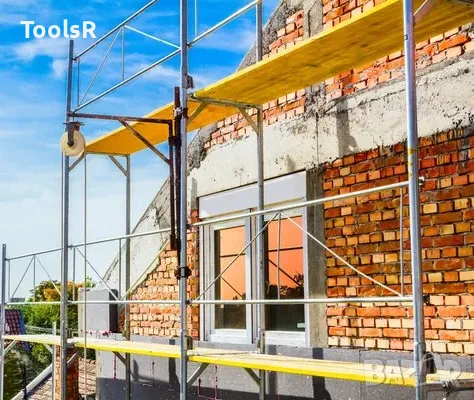 Фасадно, скеле, рамково, тръбно, за топлоизолация, модулно, италианско, поцинковано Под наем!!!