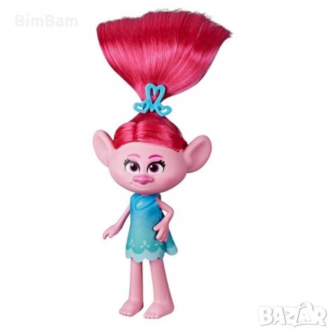 Фигурка Тролче - STYLIN' POPPY  / Trolls World Tour / Hasbro, снимка 2 - Фигурки - 36821004