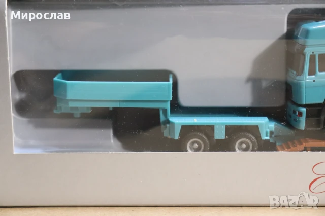HERPA H0 1/87 MAN ВЛЕКАЧ КАМИОН ТИР МОДЕЛ ТЕЖКОТОВАРЕН ТРАНСПОРТ, снимка 3 - Колекции - 50909908