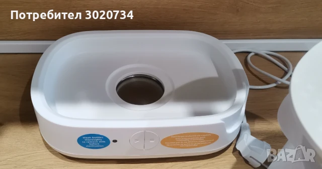 Електрически парен стерилизатор Tommee Tippee - Advanced, снимка 3 - Стерилизатори - 51026265