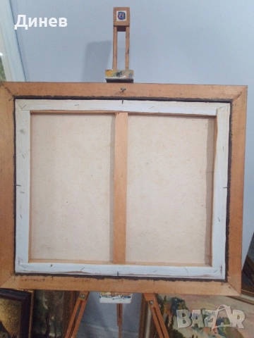 Пищен Букет от Вечна Красота – Оригинално Масло от Schumann, снимка 12 - Картини - 52146470