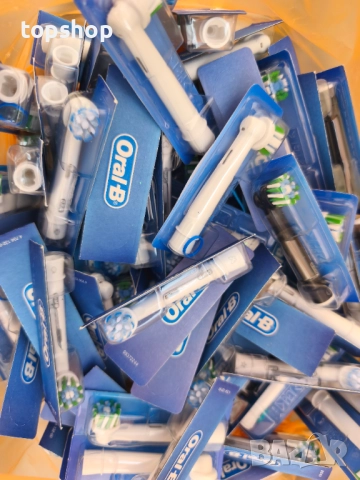 Оригинални запечатани накрайници за четка за зъби орал би, oral-b. Цена за брой, Налични 80 броя, снимка 2 - Други - 52718791