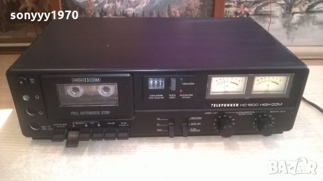 TELEFUNKEN HC1500 HIGH COM-HIFI DECK-ВНОС ХОЛАНДИЯ, снимка 7 - Декове - 27790261
