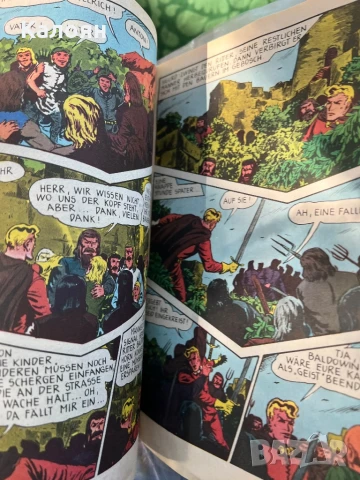 Комикс стар немски , снимка 3 - Списания и комикси - 51314597