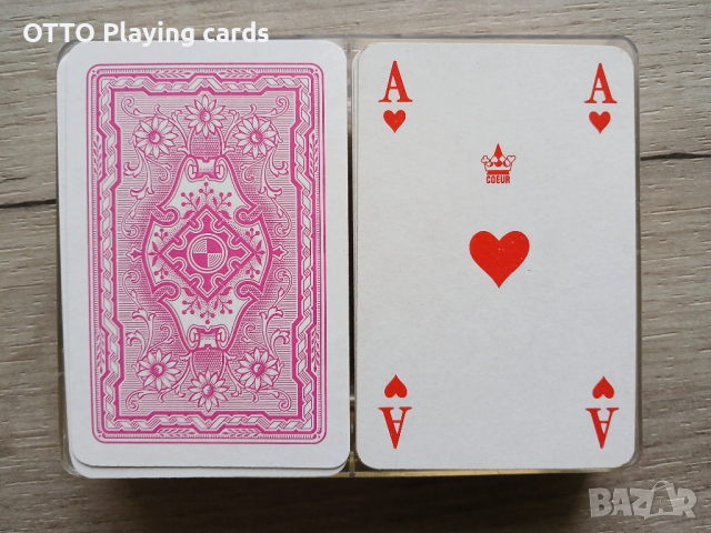 Стари карти за игра ROKOKO , немски оригинал COEUR , снимка 3 - Карти за игра - 51161133