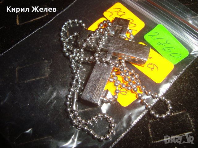 UGOMAN МАРКОВ МОДЕН КРЪСТ МЕДАЛЬОН НЕРЪЖДАЕМА БЛАГОРОДНА СТОМАНА 21760, снимка 13 - Колиета, медальони, синджири - 32538317