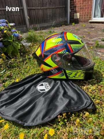 Каска AGV K1S Soleluna, снимка 5 - Аксесоари и консумативи - 52189883