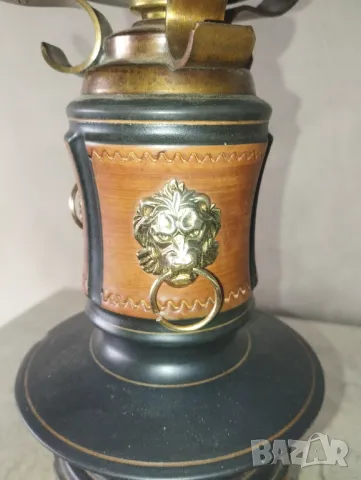 Ретро настолна лампа, снимка 3 - Настолни лампи - 47632993