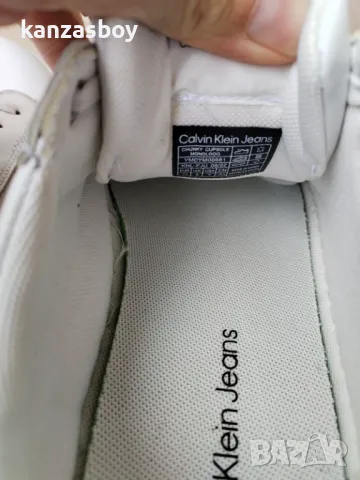 Calvin Klein Jeans Chunky Cupsole Monologo - страхотни мъжки кецове 42-номер, снимка 9 - Кецове - 49910224