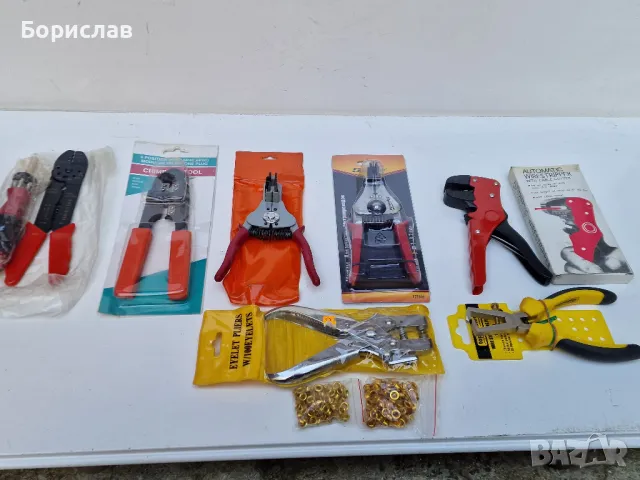 Кримпващи клещи, снимка 2 - Клещи - 49029286