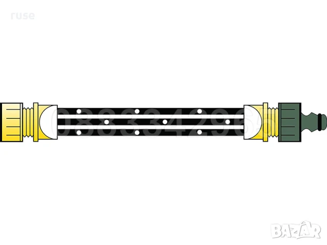 НОВ! Дъждовален разпръскващ маркуч 20 метра, снимка 3 - Напояване - 50734268