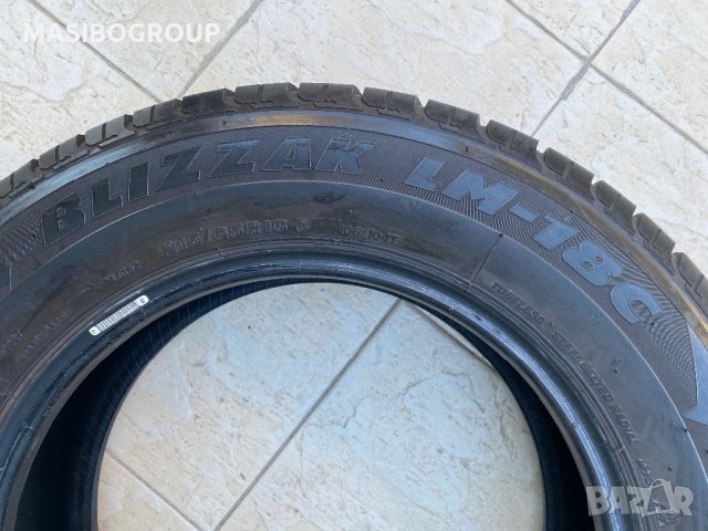 Гуми зимни гума 215/65/16” BRIDGESTONE BLIZZAK LM-18C, снимка 5 - Гуми и джанти - 44087183