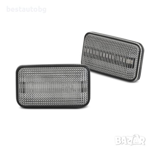 Диодни мигачи за VW Golf 1 / Golf 2 / Corrado / Jetta Бели, снимка 3 - Аксесоари и консумативи - 43549585