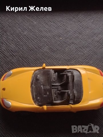 Метална количка спортен кабриолет PORSCHE BOXSTER MADE IN CHINA за КОЛЕКЦИОНЕРИ 74931, снимка 5 - Колекции - 43707887