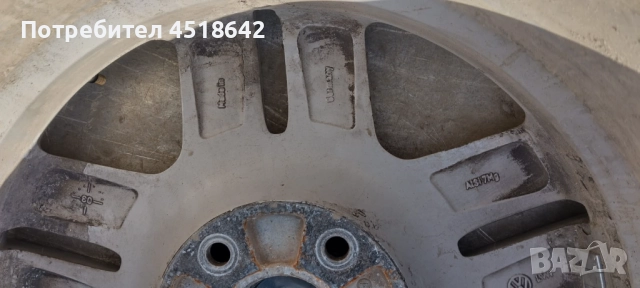 Алуминиеви джанти за VW Touareg, Ronal 8jx18h2 et57, снимка 6 - Гуми и джанти - 52394065