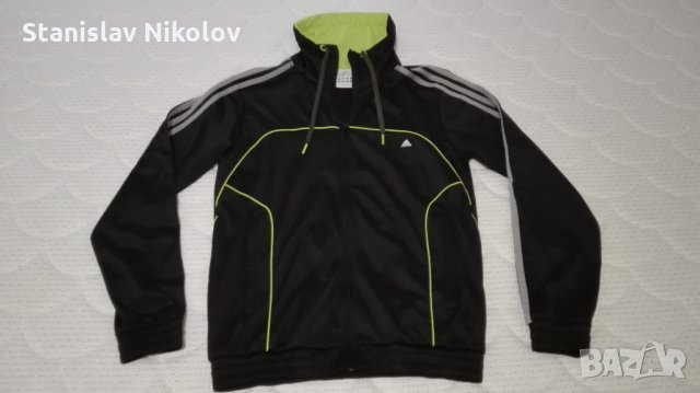 Горнище Adidas с висока яка и връзки, снимка 3 - Спортни дрехи, екипи - 32712344