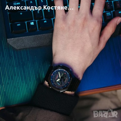 Мъжки часовник Casio G-Shock RGB Series GA-2100RGB-1AER, снимка 2 - Мъжки - 43749195