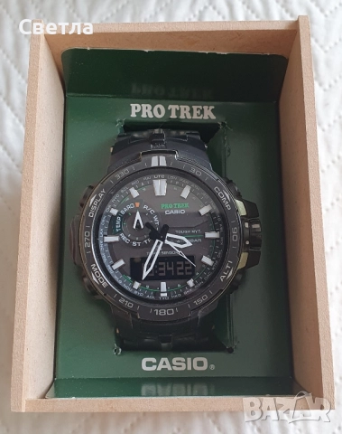 Часовник Casio Pro Trek , снимка 2 - Мъжки - 52137226
