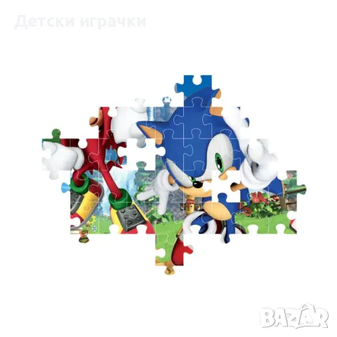 Детски пъзел Соник 2, 104 части, Sonic , снимка 2 - Игри и пъзели - 50319921