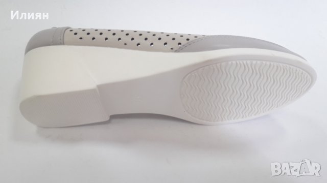 дамски обувки K&V светло бежови модел 3291, снимка 3 - Дамски ежедневни обувки - 32900981