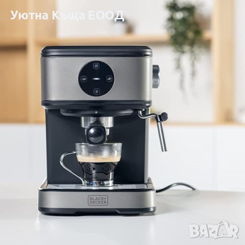 НОВА Кафемашина BLACK+DECKER BXCO850E с Гаранция, снимка 1 - Кафемашини - 43942500