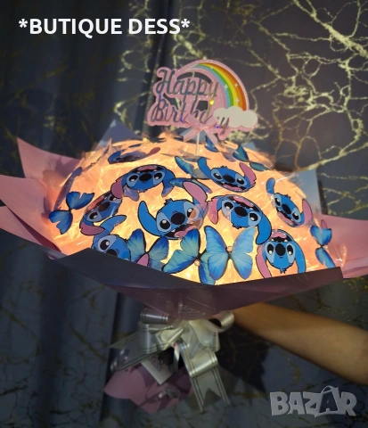 ПРОМОЦИЯ‼️Светещи, ръчно изработени букети от "DESS"🦋✨️💐 , снимка 5 - Подаръци за кръщене - 44792704