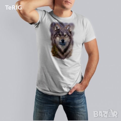 вълк соларна тениска