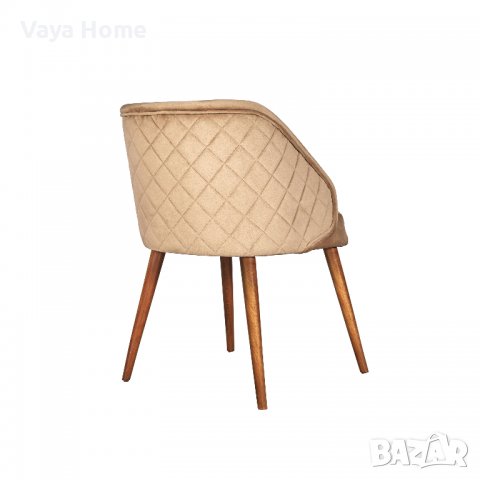 Трапезен стол, Biscotta, Бежов, снимка 3 - Столове - 39334468