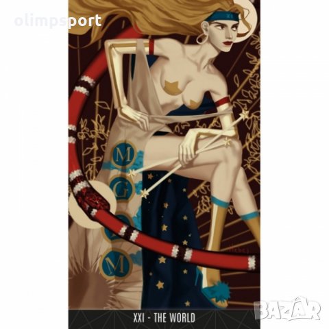 карти таро LOSCARABEO VOX ARCANA THE VOICE OF TAROT  нови  Иновативна сборна колода, олицетворяваща , снимка 3 - Карти за игра - 32699886