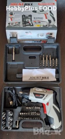 Електрическа отвертка с вградена Li-ion презареждаема батерия, снимка 2 - Отвертки - 51992057